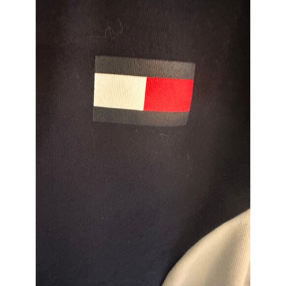 Women’s Tommy Hilfiger Sweatshirt Jogger Full Zip Up Blue Sz M Old Money Vibes - Picture 5 of 7